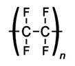 聚四氟乙烯 化學分子結構